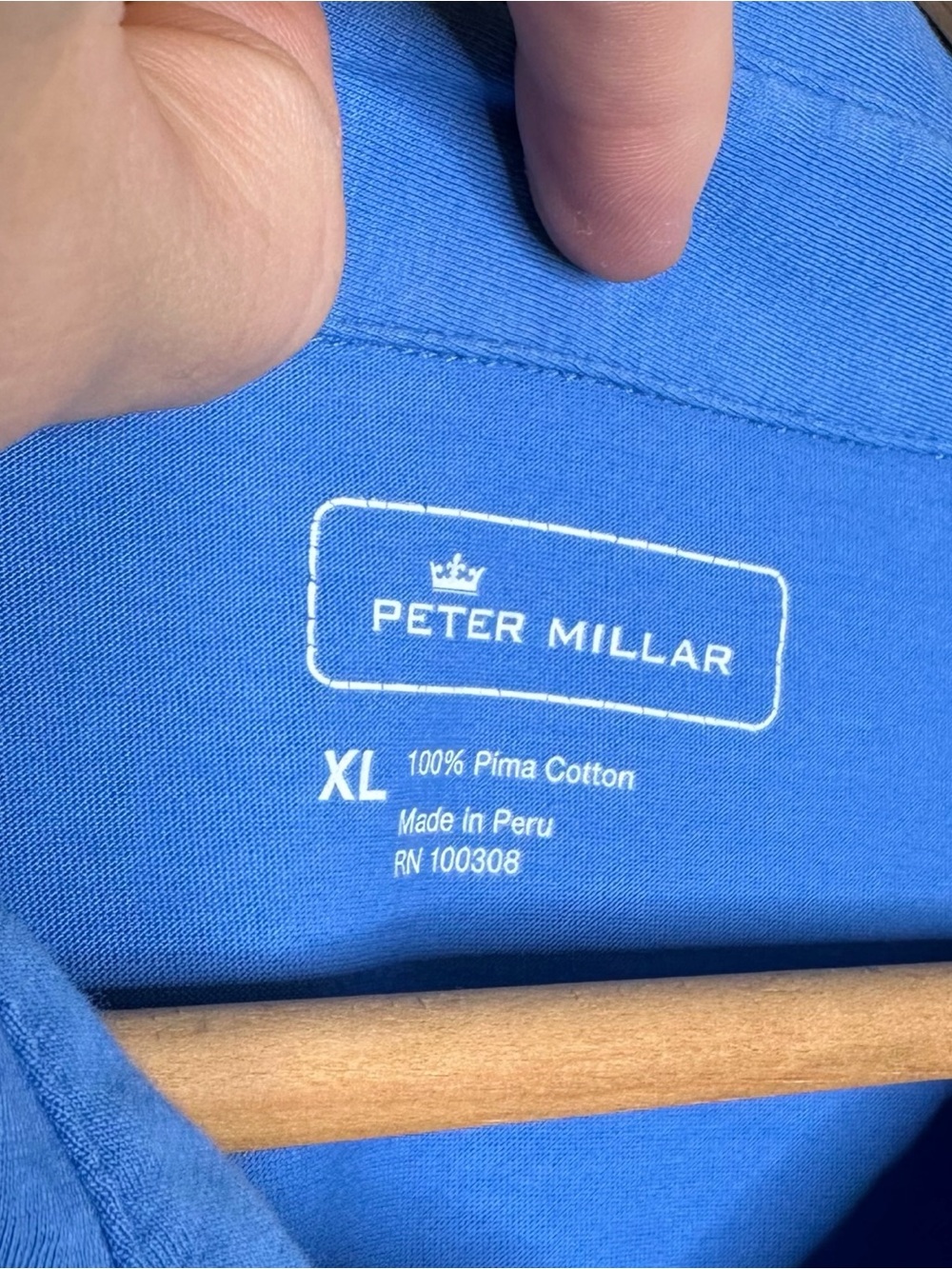 Peter Millar Pima Cotton Polo Shirt - Picture 5 of 5